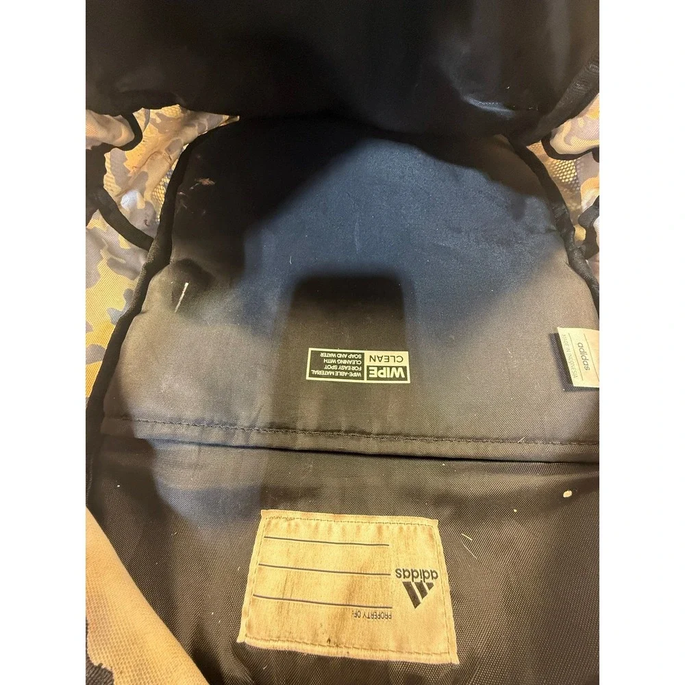 adidas camo backpack